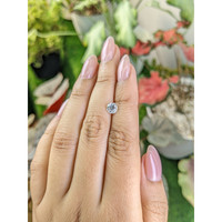 1.27 Ct. White Zircon from Ceylon (Sri Lanka) Life Style