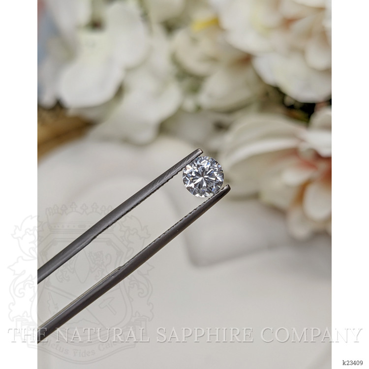 1.27 Ct. White Zircon from Ceylon (Sri Lanka)