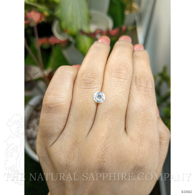 1.26 Ct. White Zircon from Ceylon (Sri Lanka)