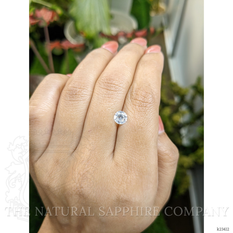1.26 Ct. White Zircon from Ceylon (Sri Lanka)