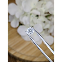 1.26 Ct. White Zircon from Ceylon (Sri Lanka) Life Style