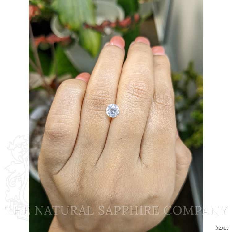 1.18 Ct. White Zircon from Ceylon (Sri Lanka)