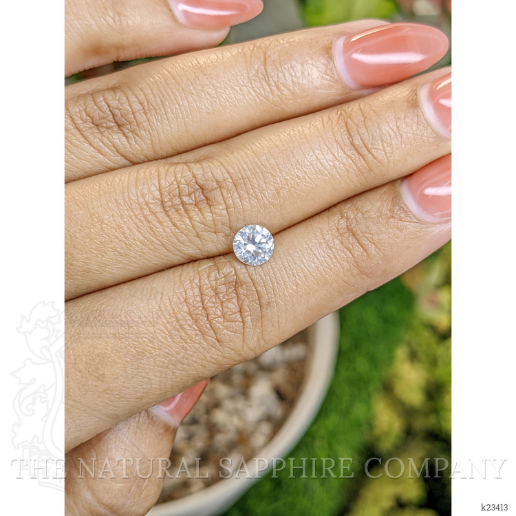 1.18 Ct. White Zircon from Ceylon (Sri Lanka)