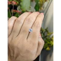 1.18 Ct. White Zircon from Ceylon (Sri Lanka) Life Style