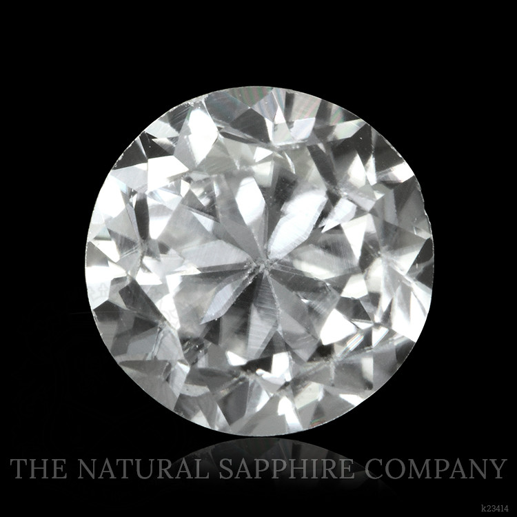 1.27 Ct. White Zircon from Ceylon (Sri Lanka)