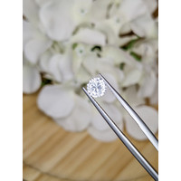 1.27 Ct. White Zircon from Ceylon (Sri Lanka) Life Style