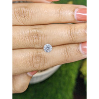 1.12 Ct. White Zircon from Ceylon (Sri Lanka) Life Style