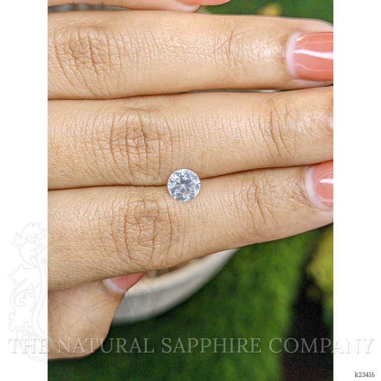 1.12 Ct. White Zircon from Ceylon (Sri Lanka)