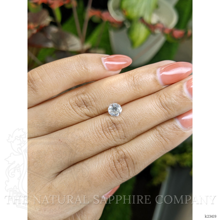 1.41 Ct. White Zircon from Ceylon (Sri Lanka)