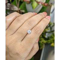 1.41 Ct. White Zircon from Ceylon (Sri Lanka) Life Style