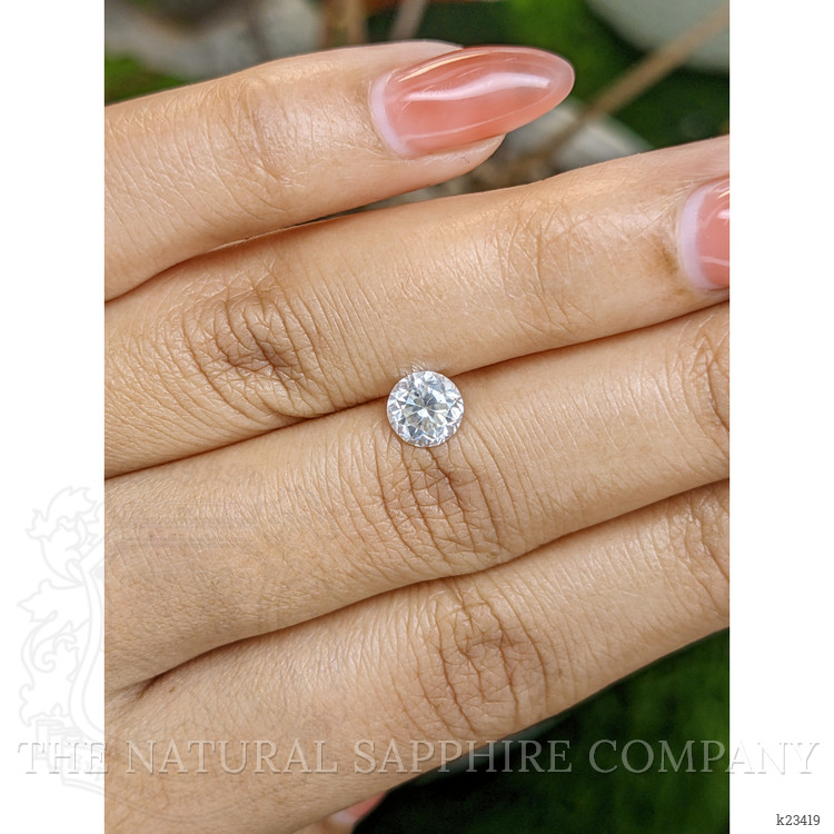 1.41 Ct. White Zircon from Ceylon (Sri Lanka)