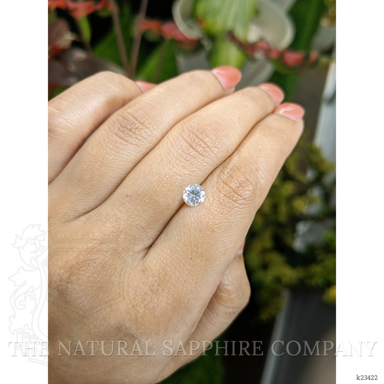 1.19 Ct. White Zircon from Ceylon (Sri Lanka)