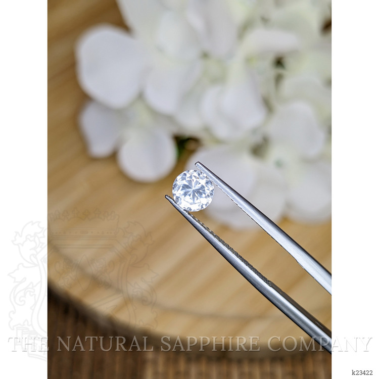 1.19 Ct. White Zircon from Ceylon (Sri Lanka)