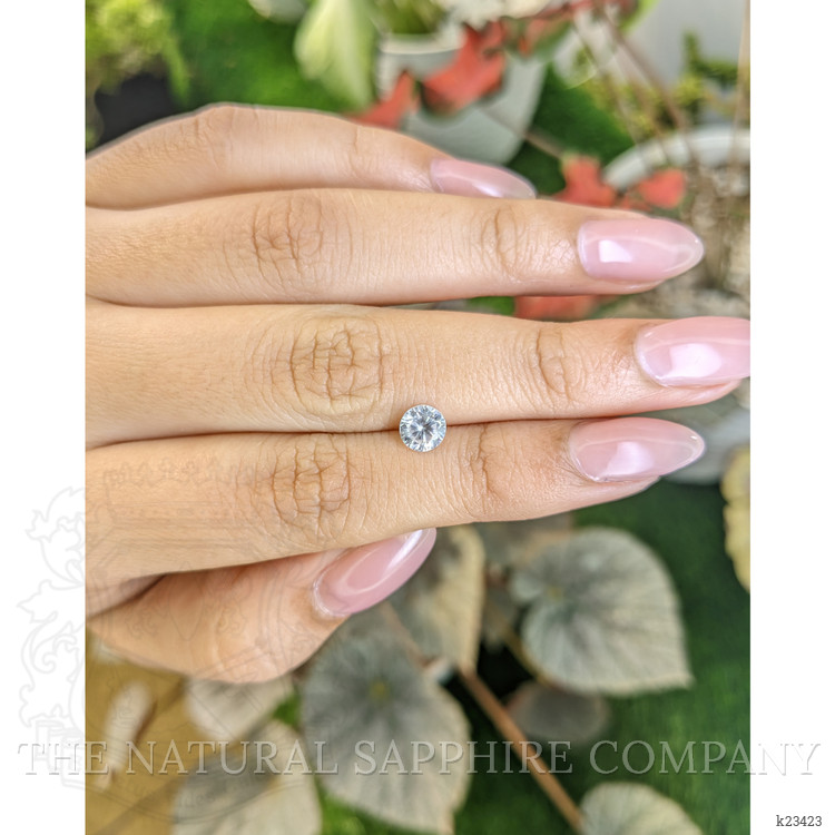 1.08 Ct. White Zircon from Ceylon (Sri Lanka)