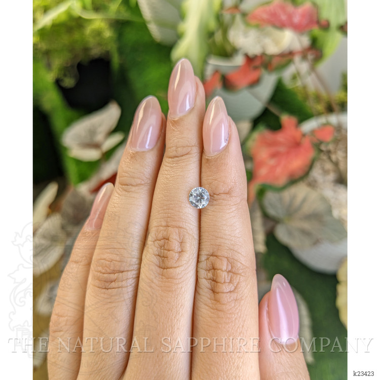 1.08 Ct. White Zircon from Ceylon (Sri Lanka)