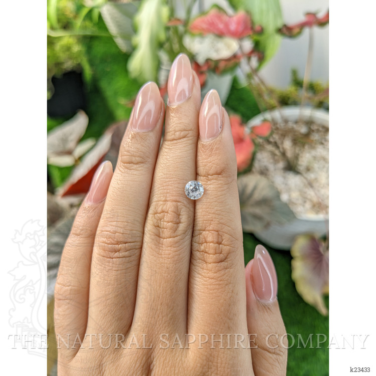 1.19 Ct. White Zircon from Ceylon (Sri Lanka)