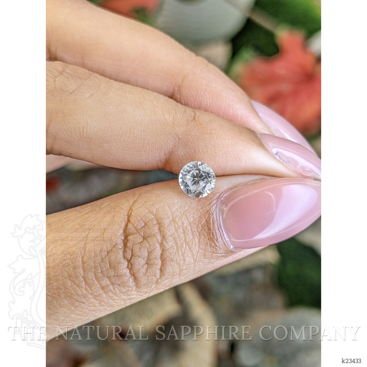 1.19 Ct. White Zircon from Ceylon (Sri Lanka)