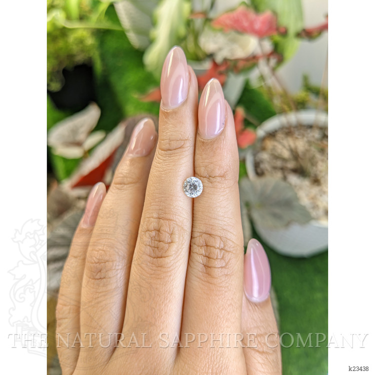 1.18 Ct. White Zircon from Ceylon (Sri Lanka)