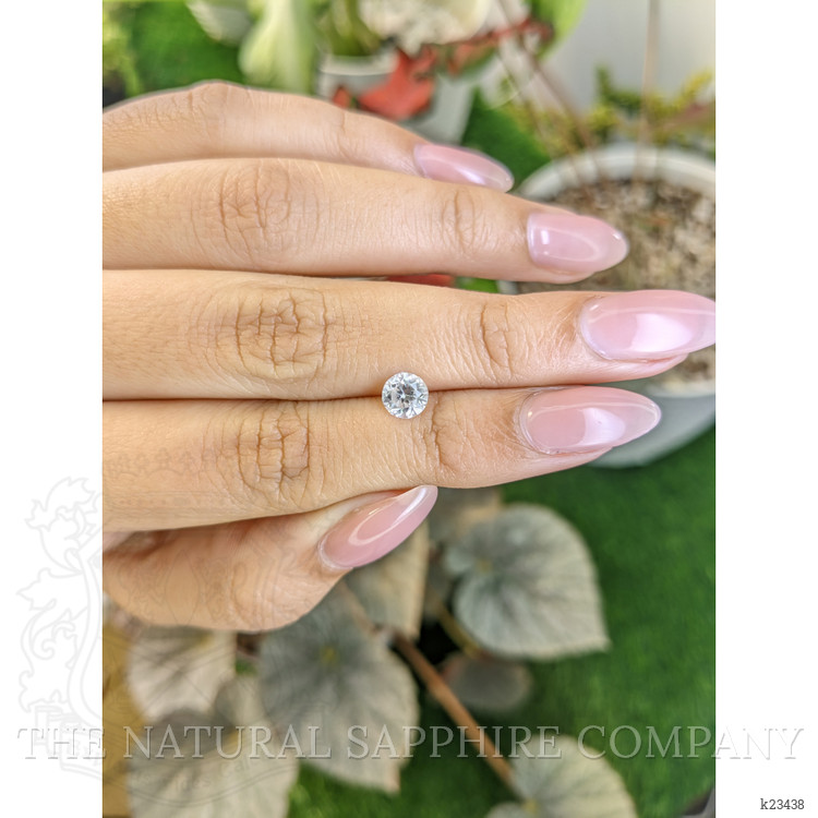 1.18 Ct. White Zircon from Ceylon (Sri Lanka)