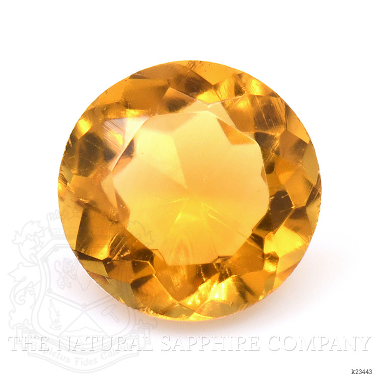 0.38 Ct. Yellowish Orange Madeira Citrine from Brazil