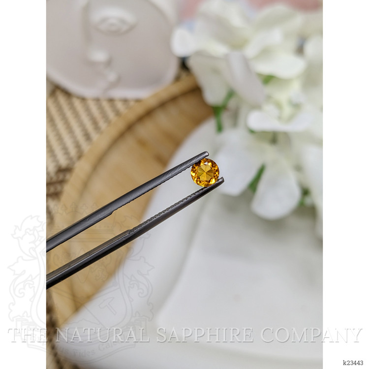 0.38 Ct. Yellowish Orange Madeira Citrine from Brazil