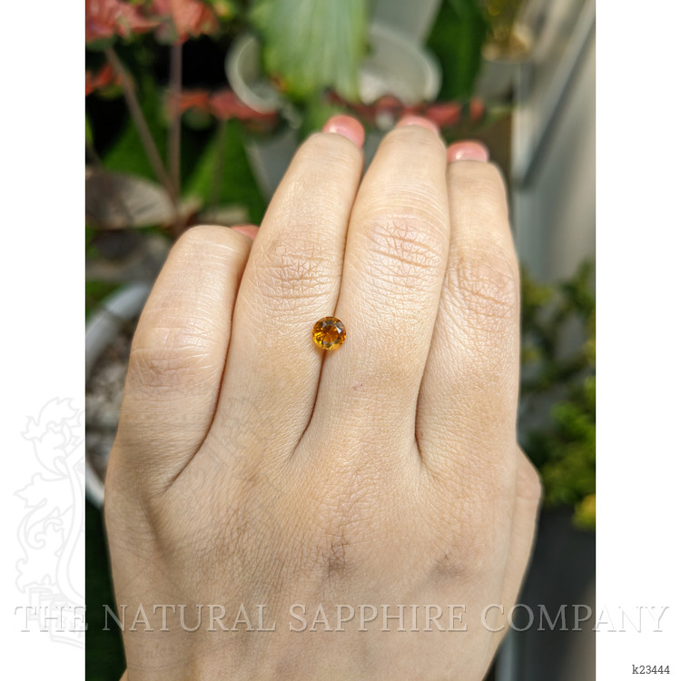 0.50 Ct. Brownish Orange Madeira Citrine from Brazil