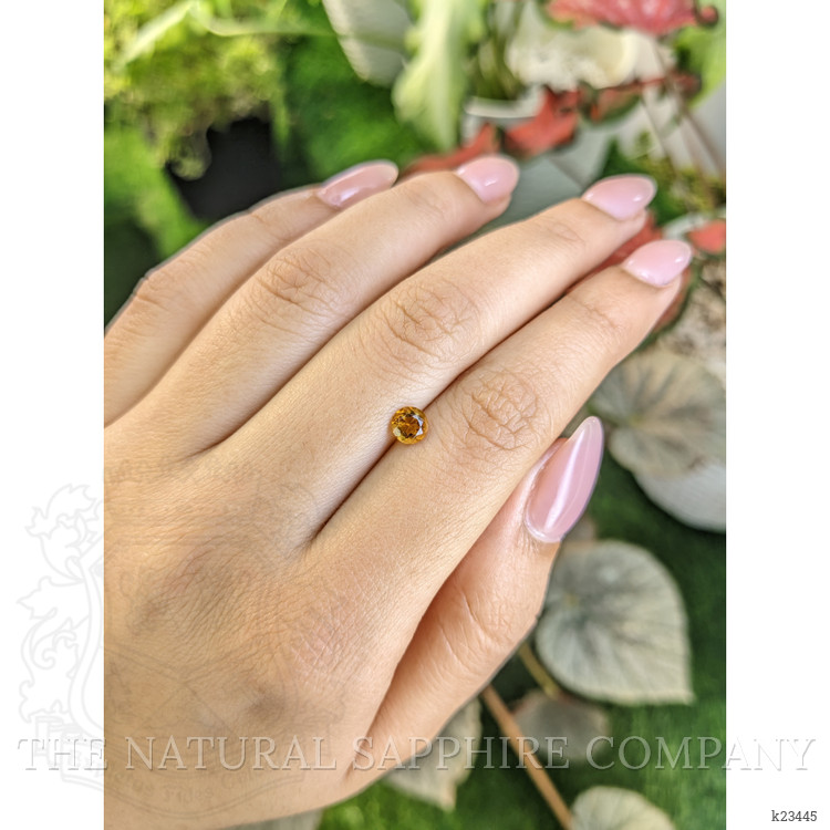 0.47 Ct. Orange Madeira Citrine from Brazil