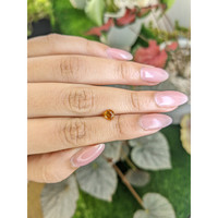 0.47 Ct. Orange Madeira Citrine from Brazil Life Style