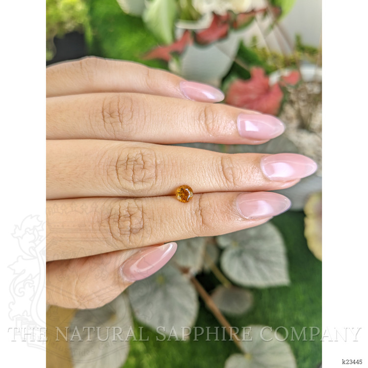 0.47 Ct. Orange Madeira Citrine from Brazil