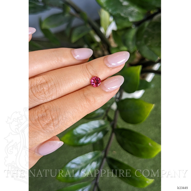 0.84 Ct. Pink Cabochon Tourmaline from Mozambique