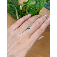 0.48 Ct. Green Grandidierite from Madagascar Life Style