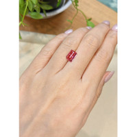 2.08 Ct. Redddish Pink Rubellite Tourmaline from Mozambique Life Style