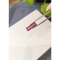 4.12 Ct. Purplish Pink Tourmaline from Mozambique Life Style