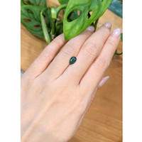 0.85 Ct. Green Grandidierite from Madagascar Life Style