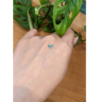 0.38 Ct. Green Grandidierite from Madagascar Life Style