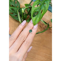 0.94 Ct. Green Grandidierite from Madagascar Life Style