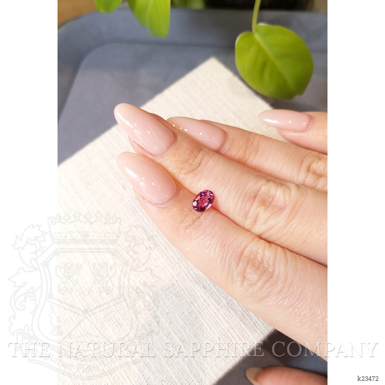 0.69 Ct. Purplish Pink Tourmaline from Mozambique