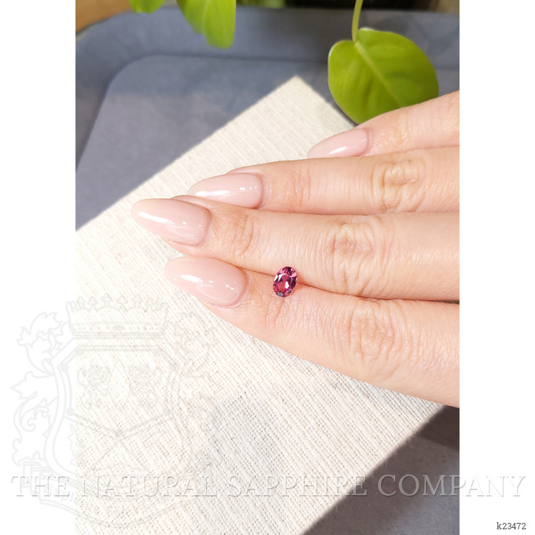 0.69 Ct. Purplish Pink Tourmaline from Mozambique