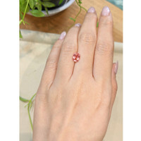 1.36 Ct. Brownish Pink Tourmaline from Mozambique Life Style