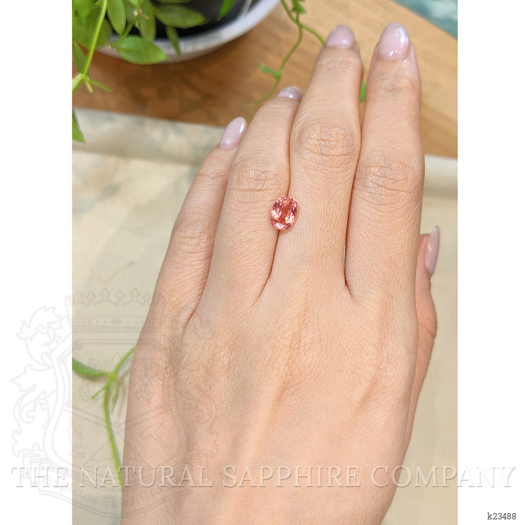 1.36 Ct. Brownish Pink Tourmaline from Mozambique
