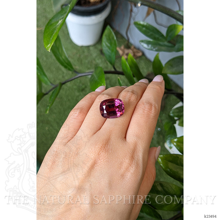 16.32 Ct. Purplish Pink Tourmaline from Mozambique