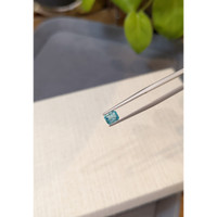 0.48 Ct. Green Grandidierite from Madagascar Life Style