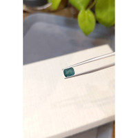 1.24 Ct. Green Grandidierite from Madagascar Life Style