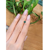 0.47 Ct. Green Grandidierite from Madagascar Life Style