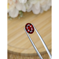 3.38 Ct. Red Garnet from Ceylon (Sri Lanka) Life Style