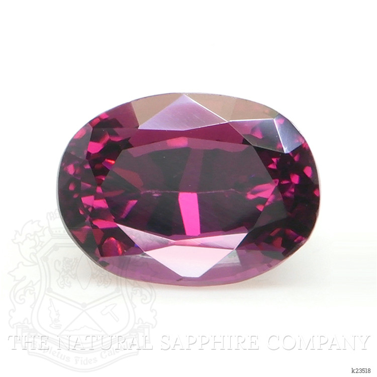 2.97 Ct. Purplish Pink Garnet from Ceylon (Sri Lanka)