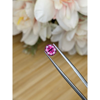 2.28 Ct. Purplish Pink Garnet from Ceylon (Sri Lanka) Life Style