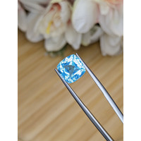 5.82 Ct. Swiss Blue Topaz from Ceylon (Sri Lanka) Life Style
