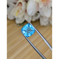 5.73 Ct. Swiss Blue Topaz from Ceylon (Sri Lanka) Life Style