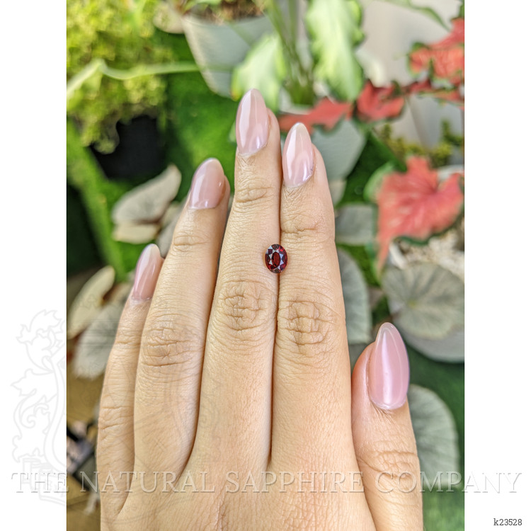 1.23 Ct. Garnet from Ceylon (Sri Lanka)